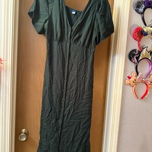 Old Navy green short Sleeve Dress